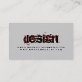 visitekaartjes van 350 ml (rood) (Achterkant)