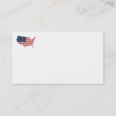 Visitekaartjes van Amerikaanse vlag (Voorkant)