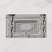 Visitekaartjes van architectonische bouwelementen (Achterkant)