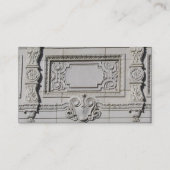 Visitekaartjes van architectonische bouwelementen (Achterkant)