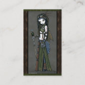 "Visitekaartjes van Aviatrix Fae van de Wolkbreuk" Visitekaartje (Achterkant)