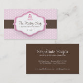 Visitekaartjes van bakkerijen (Voorkant / Achterkant)