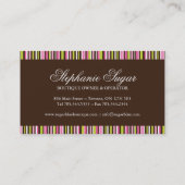 Visitekaartjes van bakkerijen (Achterkant)