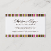 Visitekaartjes van bakkerijen (Achterkant)