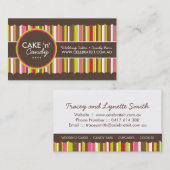 Visitekaartjes van bakkerijen (Voorkant / Achterkant)