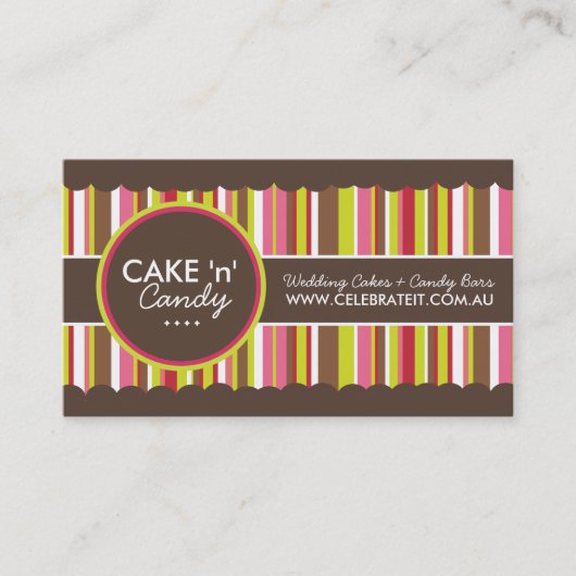 Visitekaartjes van bakkerijen (Voorkant)