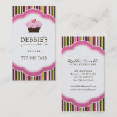 Visitekaartjes van bakkerijen (Voorkant / Achterkant)