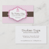 Visitekaartjes van bakkerijen (Voorkant / Achterkant)