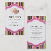 Visitekaartjes van bakkerijen (Voorkant / Achterkant)