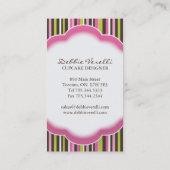 Visitekaartjes van bakkerijen (Achterkant)