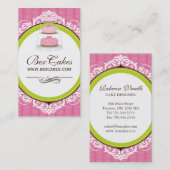 Visitekaartjes van bakkerijen (Voorkant / Achterkant)