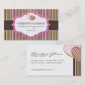 Visitekaartjes van bakkerijen (Voorkant / Achterkant)