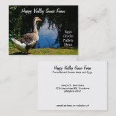 Visitekaartjes van Boerderijen van het land (Voorkant / Achterkant)