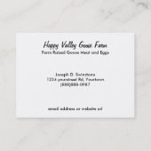 Visitekaartjes van Boerderijen van het land (Achterkant)