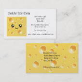 Visitekaartjes van Boerderijen van kaasmakerijen (Voorkant / Achterkant)