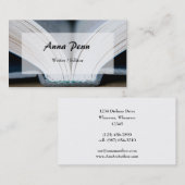 Visitekaartjes van Booklover (Voorkant / Achterkant)