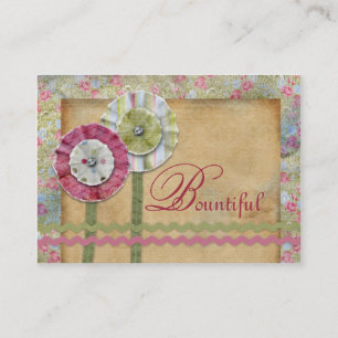 Visitekaartjes van Bounful Chubby