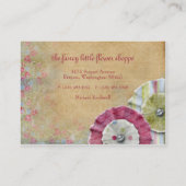 Visitekaartjes van Bounful Chubby (Achterkant)