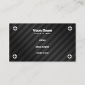 Visitekaartjes van bouwcontractanten (Achterkant)