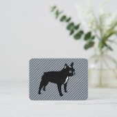 Visitekaartjes van Bulldog (Staand voorkant)