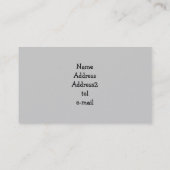 Visitekaartjes van Bulldog (Achterkant)