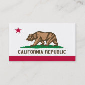 VISITEKAARTJES VAN CALIFORNIA (Achterkant)
