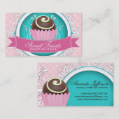 Visitekaartjes van chic- en legantbakkerij (Voorkant / Achterkant)