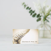 Visitekaartjes van chiropractor (Staand voorkant)