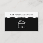 Visitekaartjes van Classy Cool Building Contractor (Voorkant)