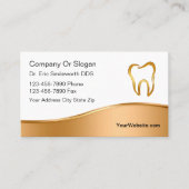 Visitekaartjes van Classy Dentist Afsprakenkaartje (Voorkant)