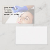 Visitekaartjes van Classy Facial Esthetician (Voorkant / Achterkant)