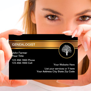 Visitekaartjes van Classy Genealogist