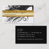 Visitekaartjes van Classy Hair Beauty (Voorkant / Achterkant)