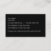 Visitekaartjes van Classy Hair Beauty (Achterkant)