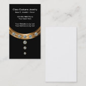 Visitekaartjes van Classy Jewelry (Voorkant / Achterkant)