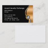 Visitekaartjes van Classy Jewelry (Voorkant / Achterkant)