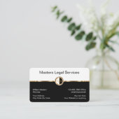 Visitekaartjes van Classy Legal Services Attorney (Staand voorkant)