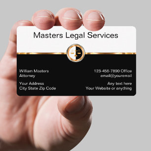 Visitekaartjes van Classy Legal Services Attorney