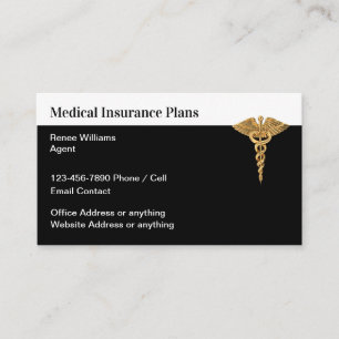Visitekaartjes van Classy Medical Insurance Agent
