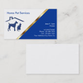 Visitekaartjes van Classy Pet (Voorkant / Achterkant)
