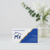 Visitekaartjes van Classy Pet (Staand voorkant)
