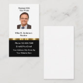 Visitekaartjes van Classy Realtor (Voorkant / Achterkant)