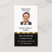 Visitekaartjes van Classy Realtor (Voorkant)