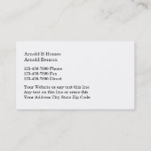 Visitekaartjes van Classy Realtor (Achterkant)