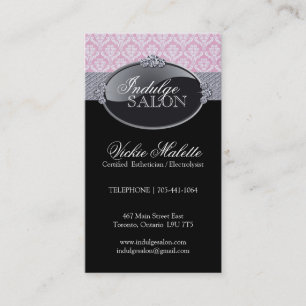 Visitekaartjes van Classy Salon en Spa Afsprakenkaartje
