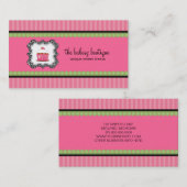 Visitekaartjes van Colleen (Voorkant / Achterkant)