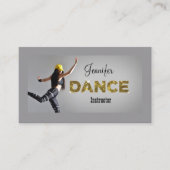 Visitekaartjes van Cool Dance Instructor (Voorkant)