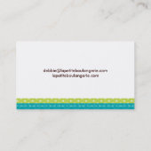 Visitekaartjes van Cute Cake Pop (Achterkant)