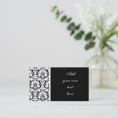 Visitekaartjes van Damask Wedding Planner (Staand voorkant)