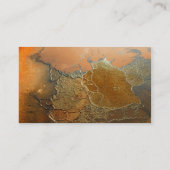 Visitekaartjes van de aardtextuur (Achterkant)